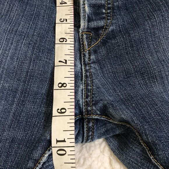 H&M Jeans Size 34/32 Slim Low Waist 100% Cotton Button Fly - Picture 4 of 16